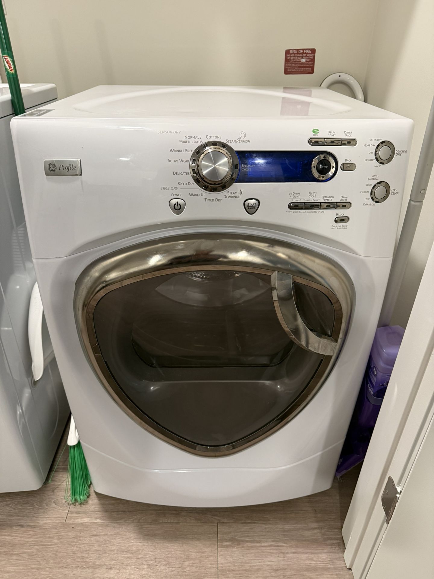 GE Profile Dryer Model PFDS450EL2WW - Has To Be Picked Up From 2nd Story Apartment