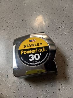 STANLEY 30ft tape measure