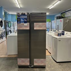 Samsung Refrigerator Side By Side Stainless Steel 