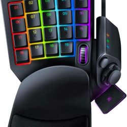Razer Tartarus Pro Gaming Keypad: Analog-Optical Key Switches - Rapid Trigger - Adjustable Actuation - 32 Programmable Keys - Customizable Macros - Ch