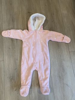 Fleece bodysuit 6-12 months