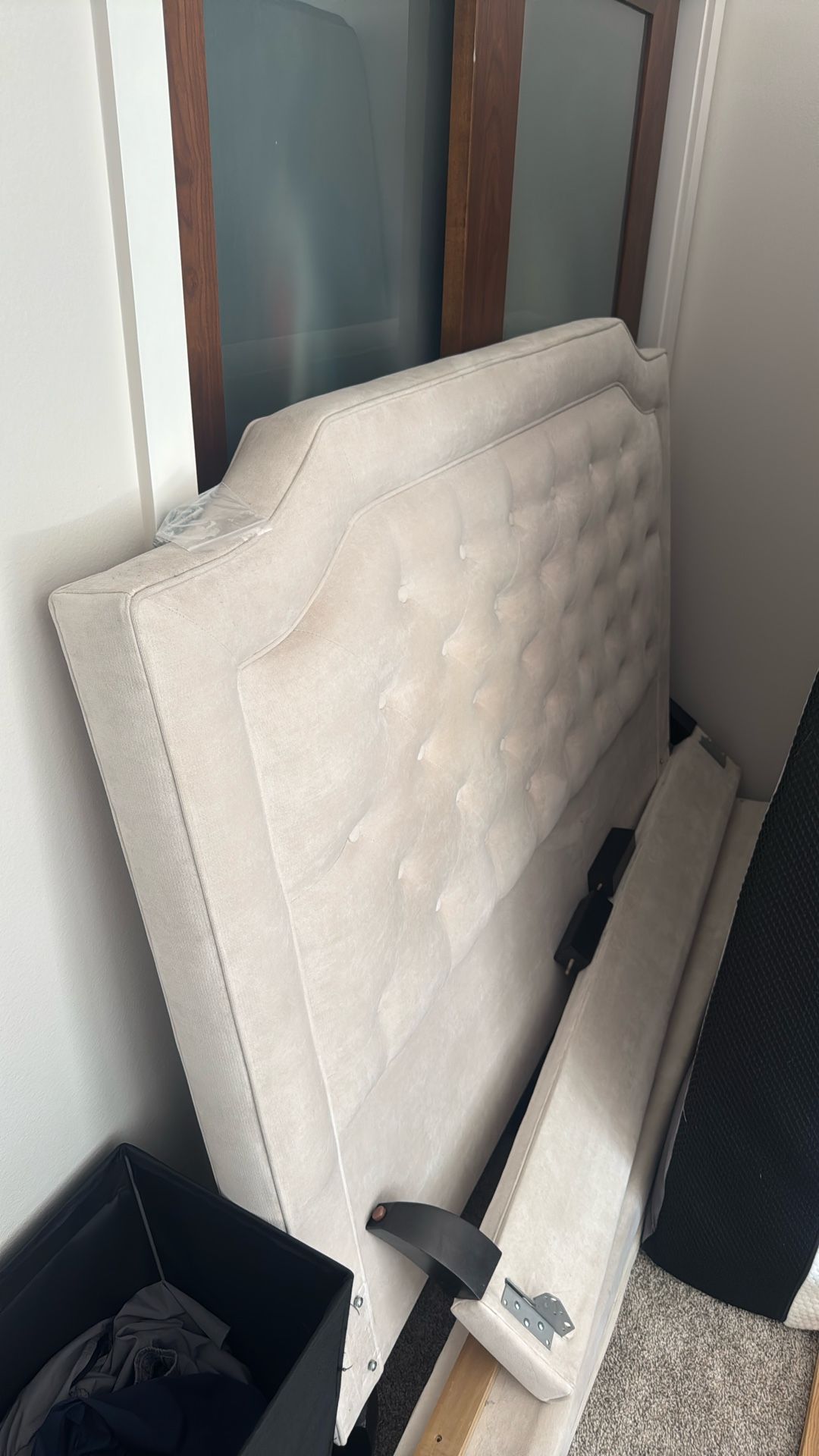 Queen Bed frame with Headboard
