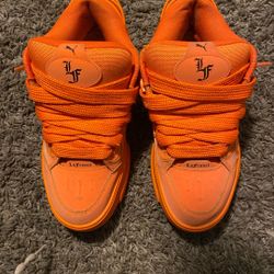 Puma X Lamelo Ball Lafrance Armor Sneaker In Orange 