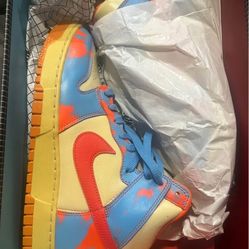 Men Acid Wash Nike Dunk
