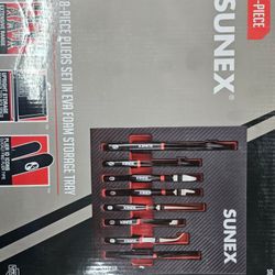 Sunex 8 Piece Pliers Set