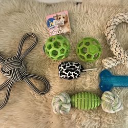 Selection of Dog Toys