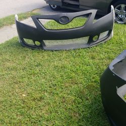 Fit  2007 To 2011 Toyota Camry Front Bumper And Rear Bumper Duraflex B-2 Style