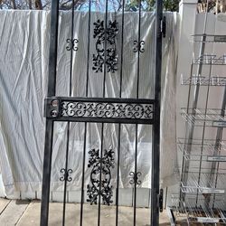 Steel And Glass Security Door