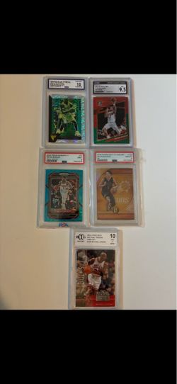 Shaq, Devin booker, Michael Jordan Slabs.
