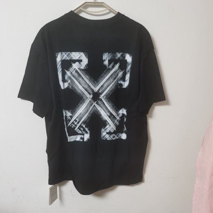 Off-White Cotton Vibe Arrows T-Shirt
