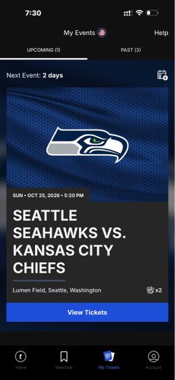 Seattle Seahawks vs Kansas City Chiefs