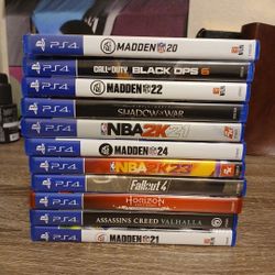 PS4 Games $60 Great Deal
