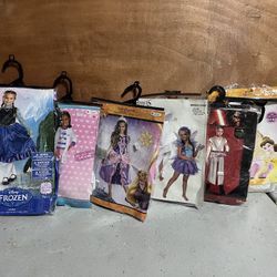 Girls Size 4-6x Halloween Costumes