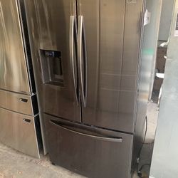 Open box Samsung. Black ata fridge. $1,699.