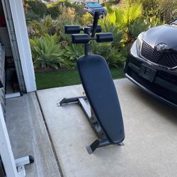 Hoist Commercial Decline Flat Bench