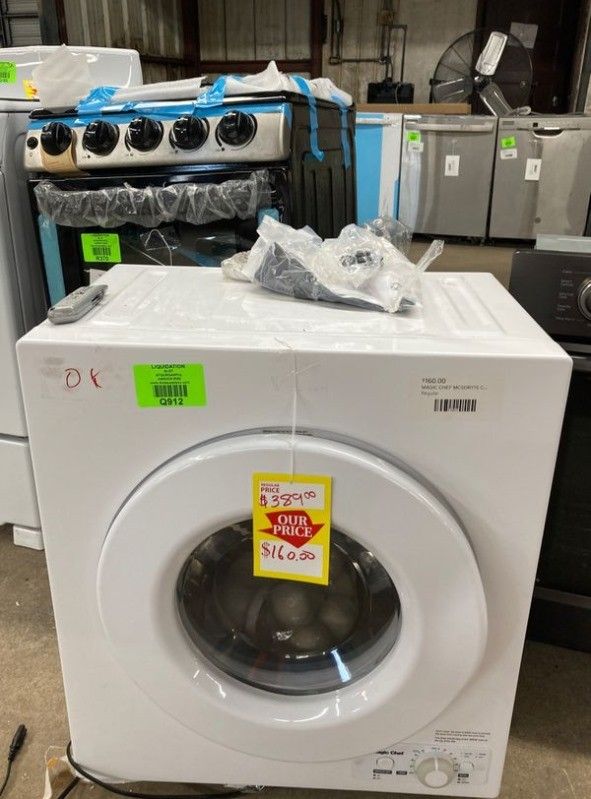 Magic chef dryer mini MCSDRY1S