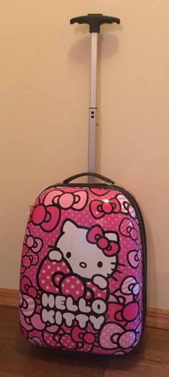 Kids Hello Kitty Hard Shell Suitcase