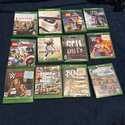 Xbox One Games For Sale They Work Can Negotiation Lowest 20$
