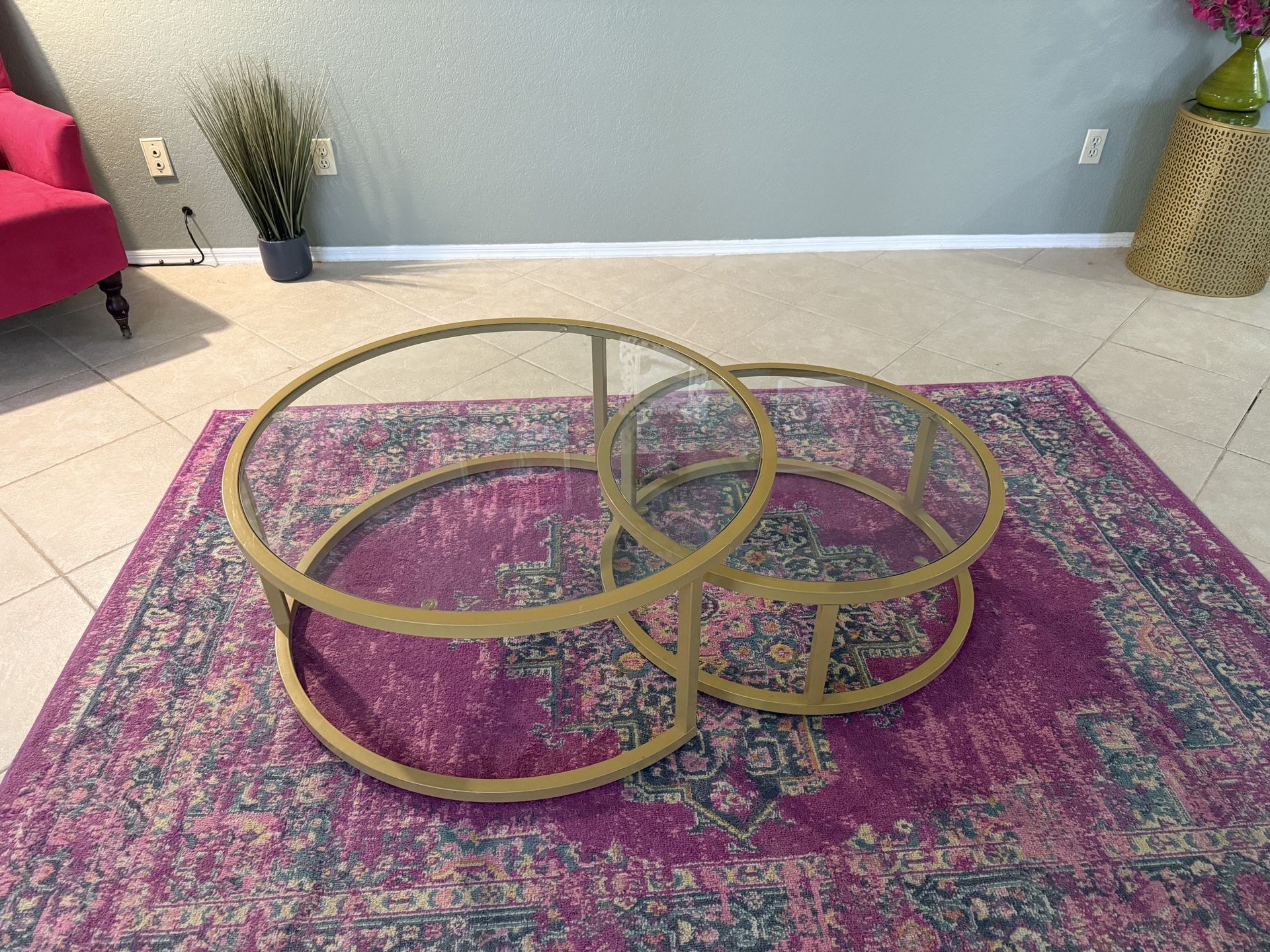 Glass Nesting Tables