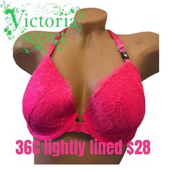 VS BRA LIGHTLY LINED  NO PUSH UP 36C ❤️❤️