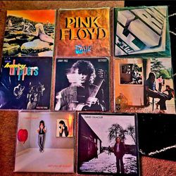 Pink Floyd, Led Zeppelin Lot! Page, Plant, Gilmour Vg++