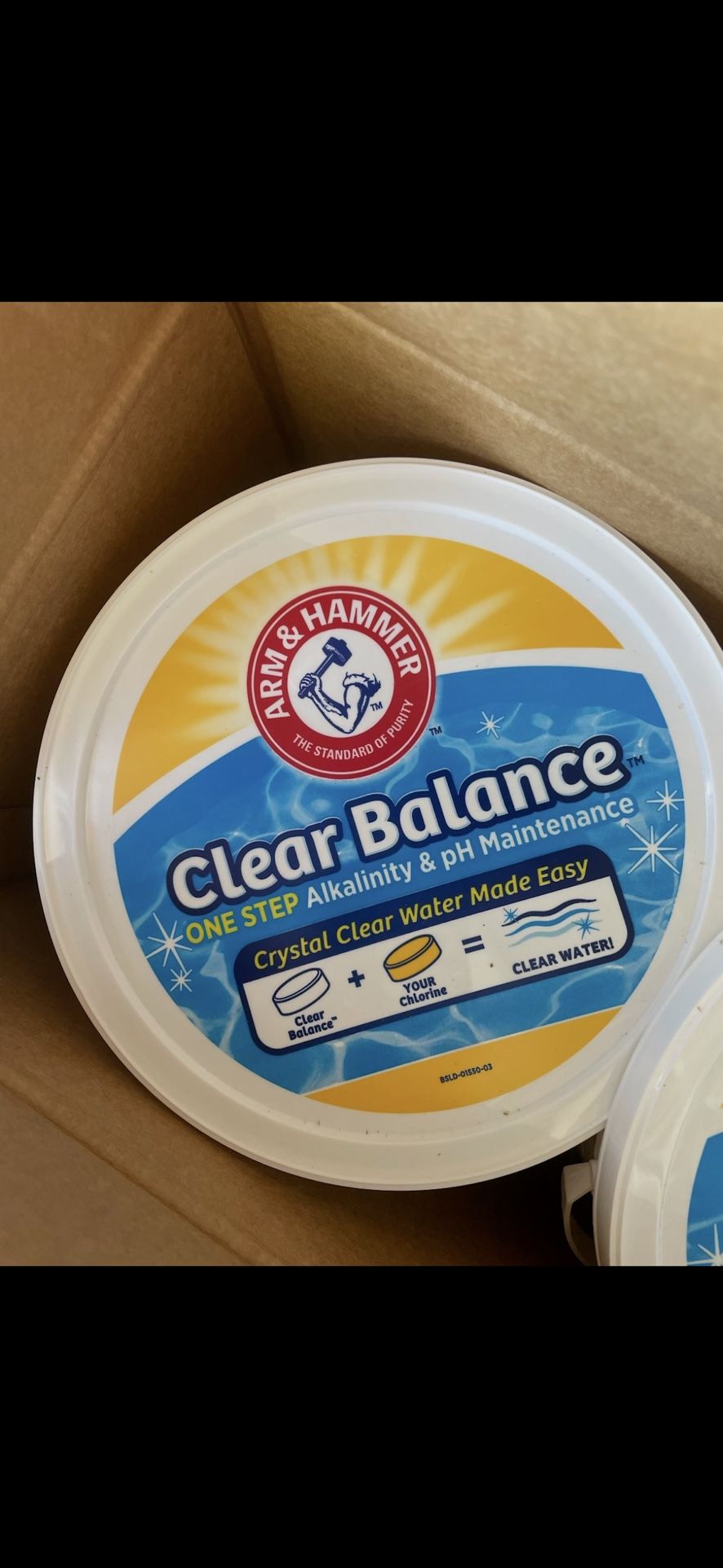 ARM & HAMMER Clear Balance Swimming Pool Alkalinity  pH Maintenance Tablets, White, 4 Tubs Of 16