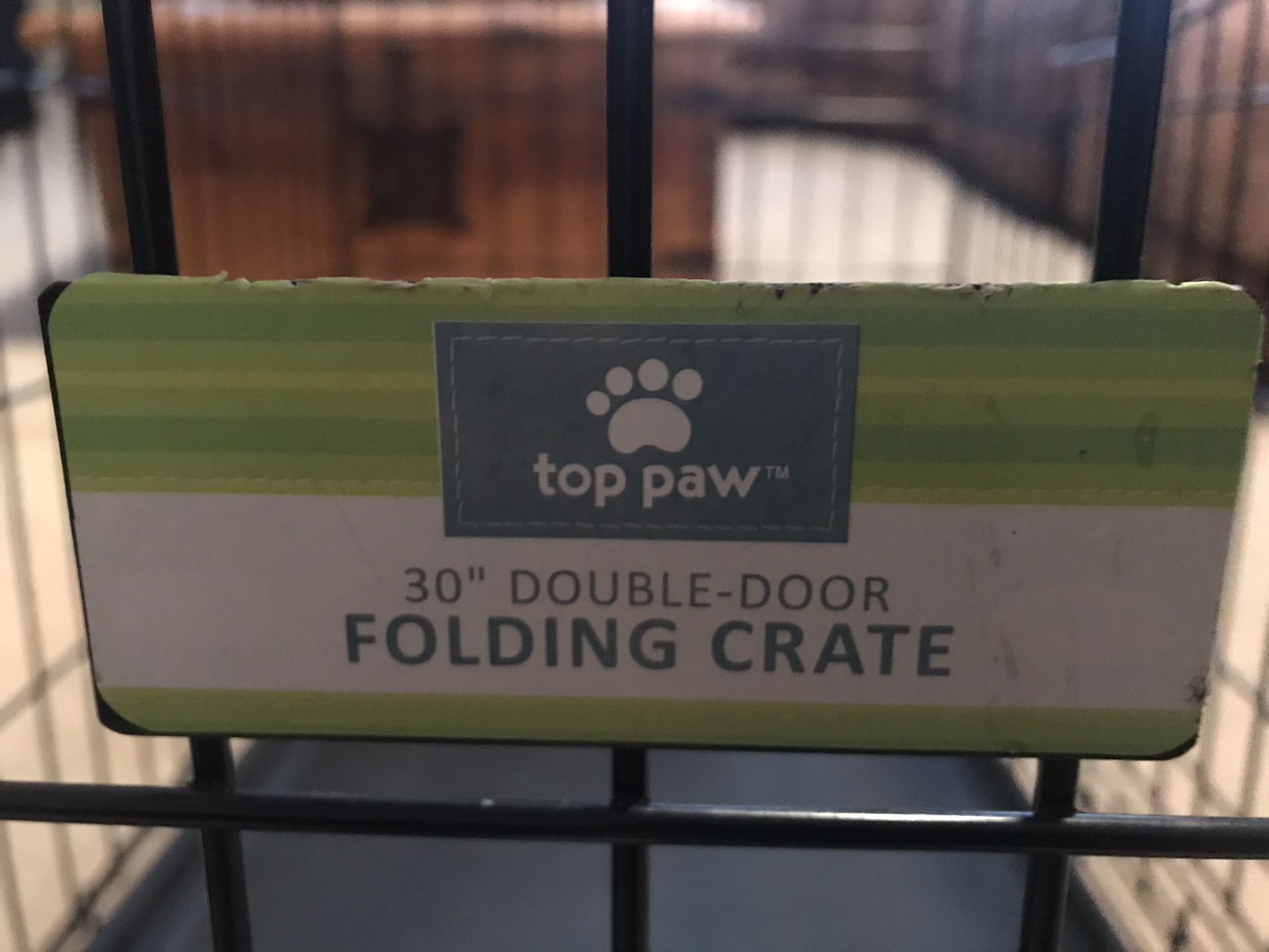 Top Paw 30” dog crate