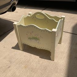 Wooden Storage Basket