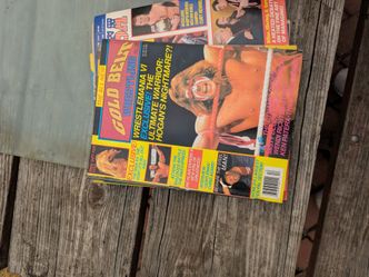 Old school wwf 1988 magazines