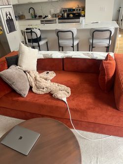 Boneless couch. Perfect for small spaces
