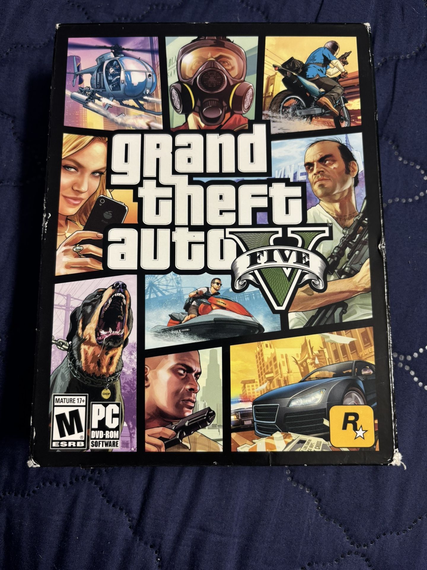 GTA V PC Edition 7 Discs