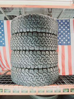 🇺🇸 4 GREAT USED TIRES LT37X12.50R17 BF GOODRICH K02 T/A BAJA CHAMPION ALL TERRAIN 37/12.5R17