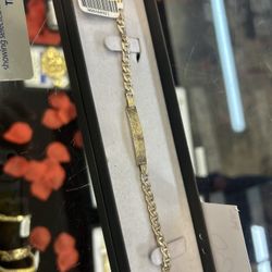 Id Bracelet 14k 
