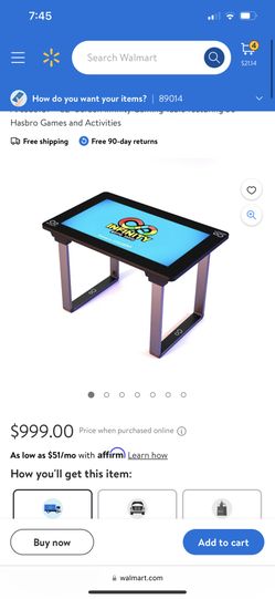 Gaming table