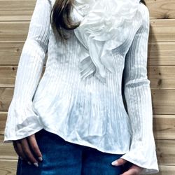 Stylish White Dress Shirt From Paris 