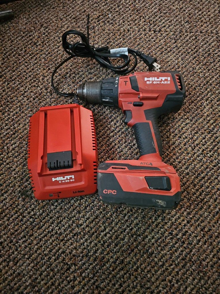 Hilti Cordless Hammer Drill-Driver