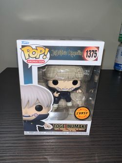 LIMITED EDITION CHASE Toge Inumaki Funko Pop #1375 Jujutsu Kaisen Snakes Fangs JJK Anime Animation