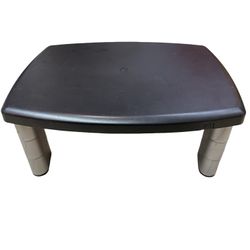 3M Monitor Stand Black Plastic Used Desk Riser