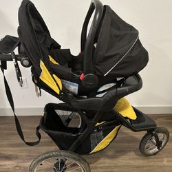 Car Seat And Stroller Set