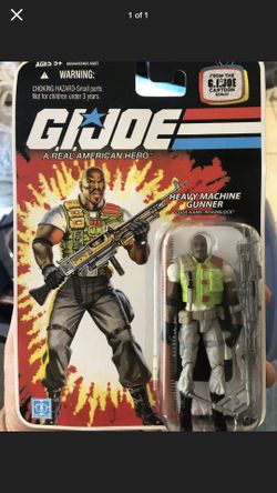 GI JOE ROADBLOCK ACTION FIGURE