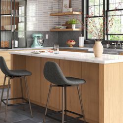 Set of 3 - Copley Counter Height Barstool