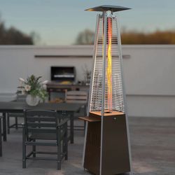 Standing propane heater