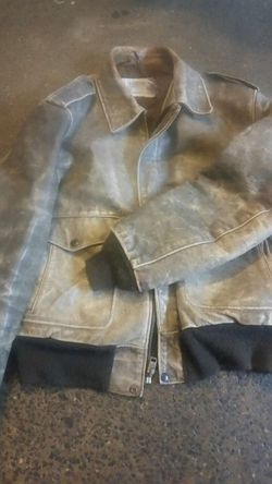 Distressed leather Jacket (s)