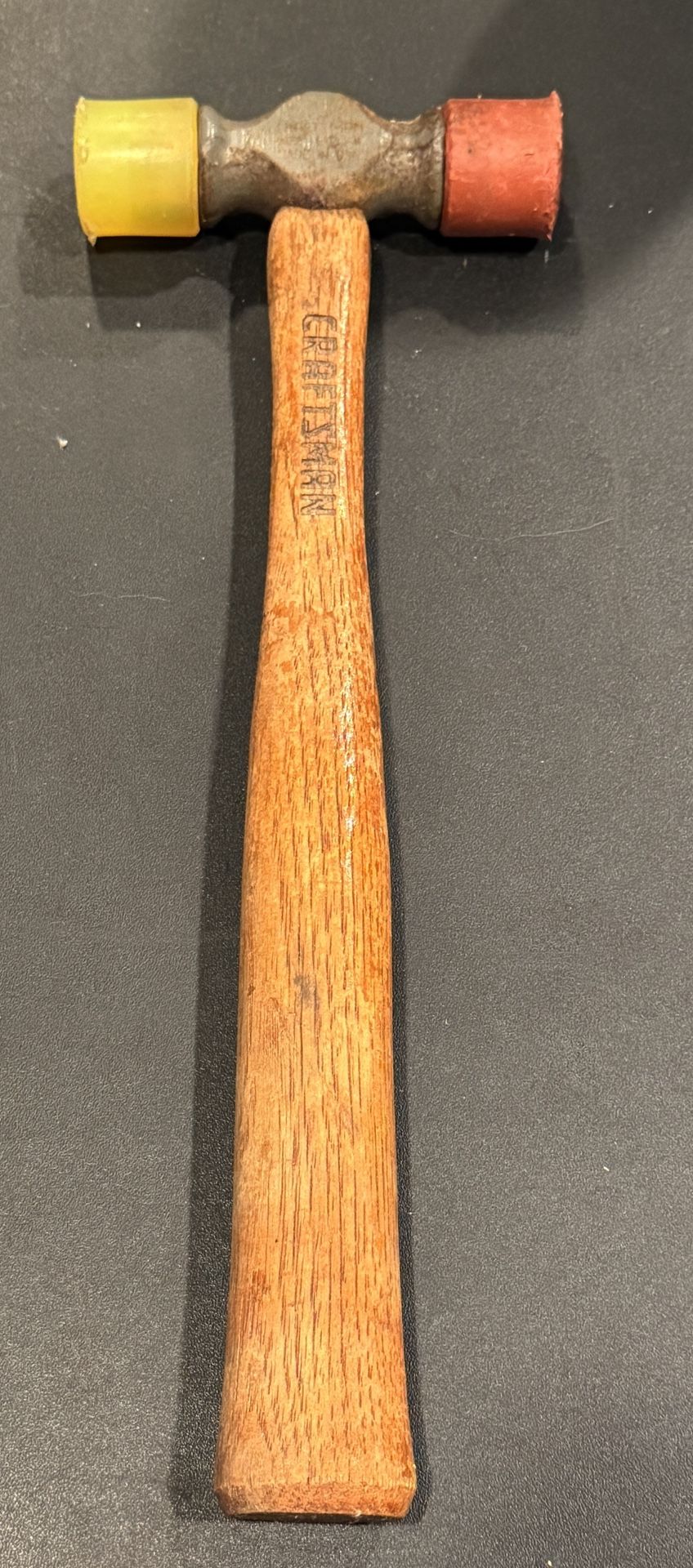 Sears Craftsman 6oz Dual Soft Face Hickory Handle Hammer No 38298 Rare USA
