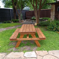 Picnic Table* delivery and stain included in the price