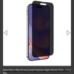 Glass Elite 4-Way Privacy Screen Protector For iPhone 14 Pro Max