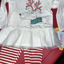 New 2pc Holiday Legging Set. See Description