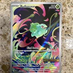 Pokemon Bulbasaur Mega Evolution Stamped