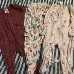 10pc baby girl bundle 3-6 and 6 months 