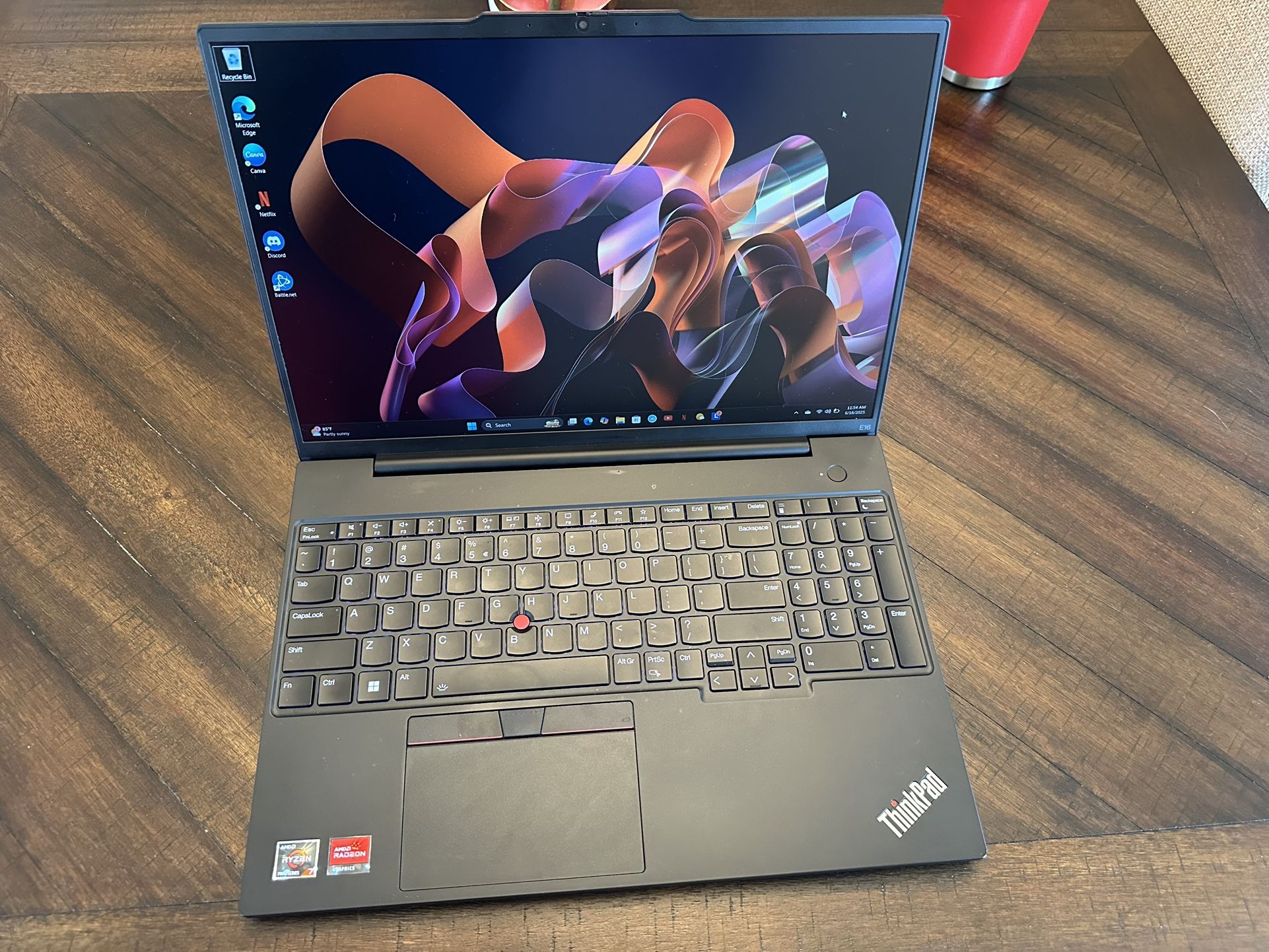 Lenovo Laptop ThinkPad E16 Gen 1 16” 40 GB RAM 2 TB